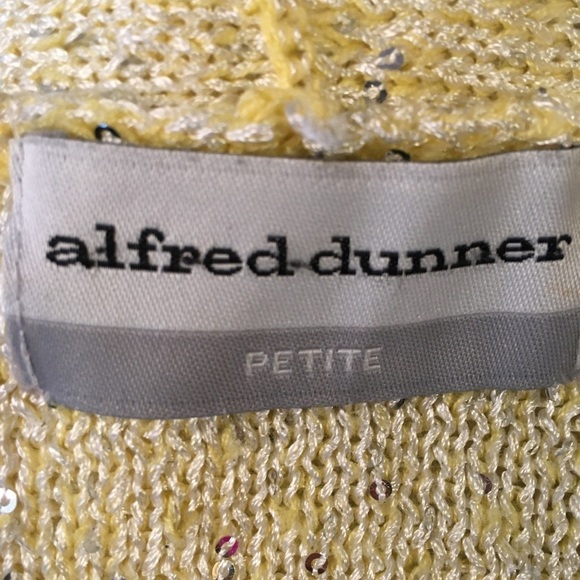 Alfred Dunner sparkling long sleeve cardigan - Picture 6 of 7